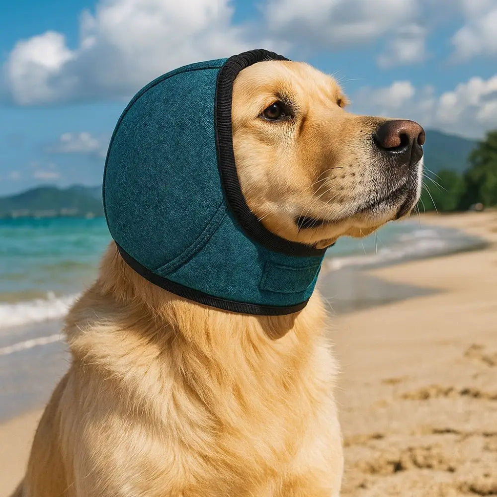 Protector Calmante de Oídos para Perros – Reduce Ruido y Estrés